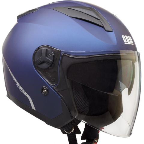 Casco get per moto con visiera interna per il sole cgm Daytona