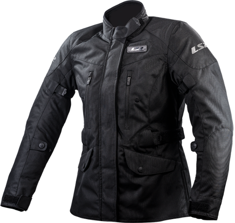 Giacca Moto con protezioni omologate Nero LS2 Metropolis Lady