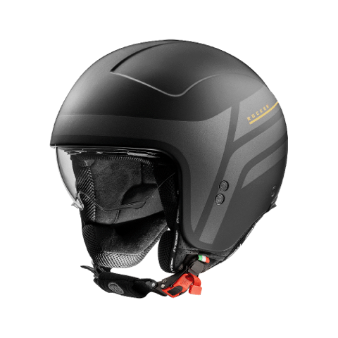 CASCO JET Moto OPEN FACE Helmet Visiera Corta Premier Rocker ON 19 BM NEW GRAPHIC PREMIER ROCKER ON 19 BM