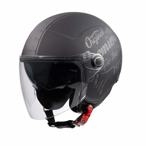 CASCO JET MOTO OPEN FACE ROCKER VISOR OR 9 BM HELMET VISIERA LUNGA PREMIER PREMIER ROCKER VISOR OR 9 BM