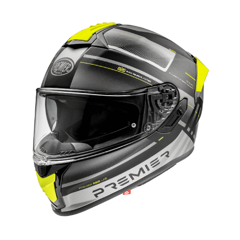 Casco integrale Premier EVOLUZIONE SP Y BM in fibra FULL FACE PREMIER EVOLUZIONE SP Y BM