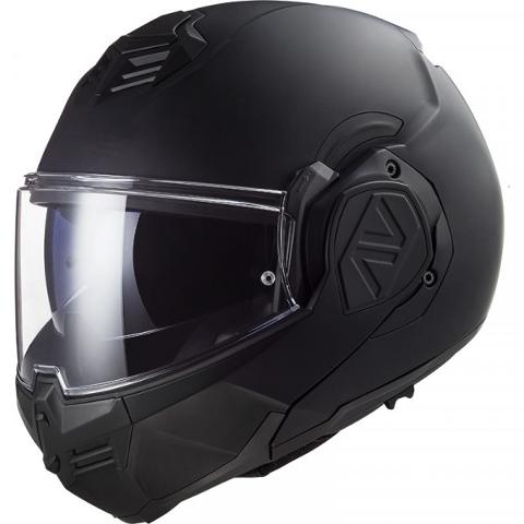 Casco modulare convertibile LS2 ADVANT MATT BLACK FF906