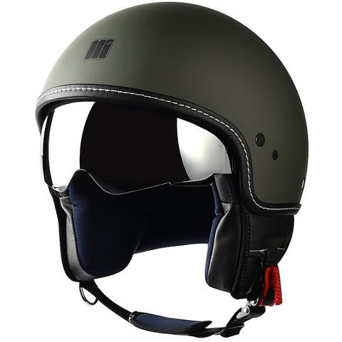 CASCO JET MOTOCUBO BEETLE  CON VISIERINO