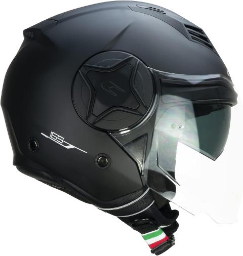 Casco get  openface doppia visiera cgm Illi  mono