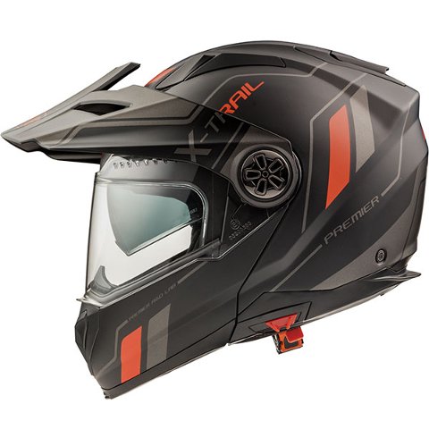 Casco modulare ADVENTURE Dual Sport Moto PREMIER X-TRAIL EVO XT 17 BM PREMIER