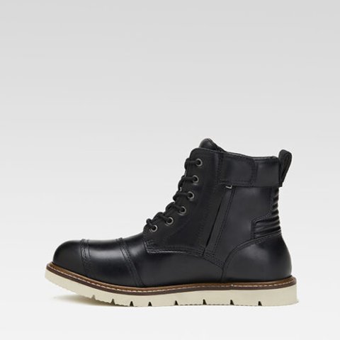 Scarpe moto con protezioni in vera pelle XDP X-VILLAGE H2OUT