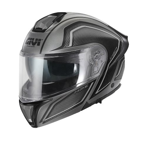 NUOVO CASCO MODULARE X50 HOLOGRAM GRIGGIO OPACO GIVI X50 HOLOGRAM