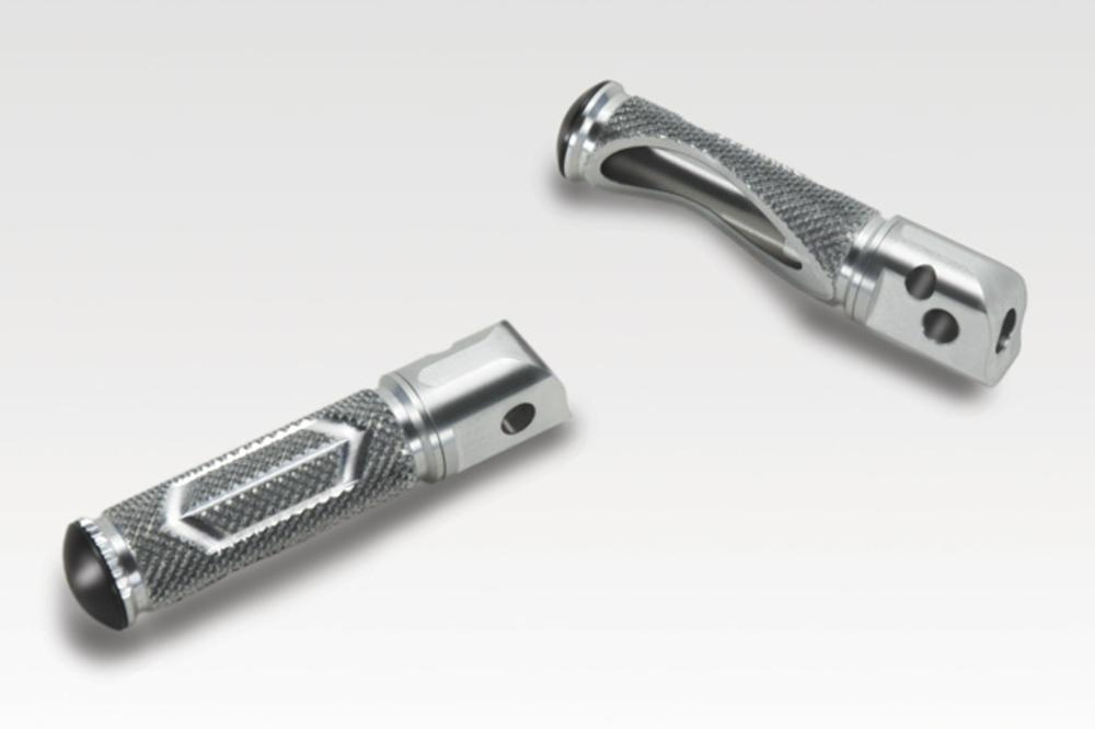 PEDALINI PASSEGGERO IN ALLUMINIO  DE PRETTO MOTO GP MT07-FZ07 2014-2017