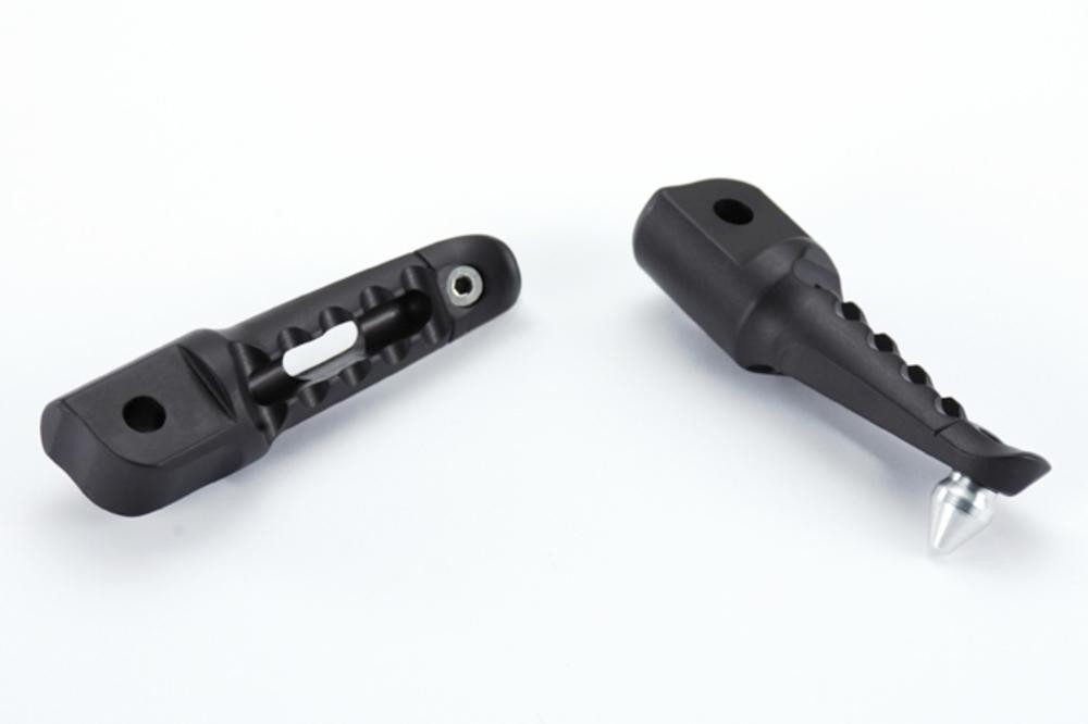 PEDALINI PASSEGGERO IN ALLUMINIO  DE PRETTO MOTO RACE YAMAHA  MT07-FZ07 2014-2017