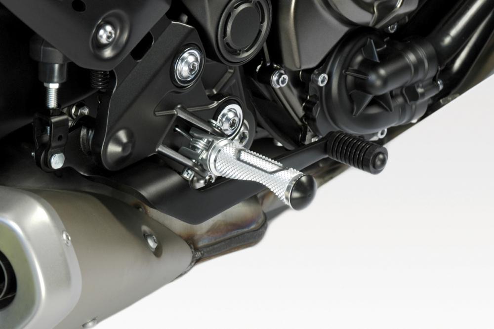 PEDALINI GUIDATORE IN ALLUMINIO YAMAHA  DE PRETTO MOTO Yamaha MT07-FZ07 2018-2020