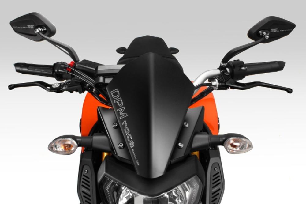 CUPOLINO IN ALLUMINIO PER MOTO Warrior DE PRETTO MOTO Yamaha MT09-FZ09 2014-2016
