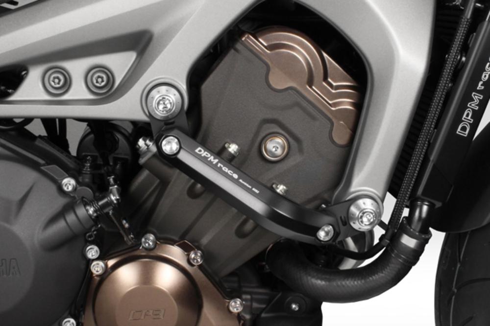 PARAMOTORE IN ALLUMINIO PER MOTO DE PRETTO MOTO YAMAHA MT 09-FZ09 2014/2016