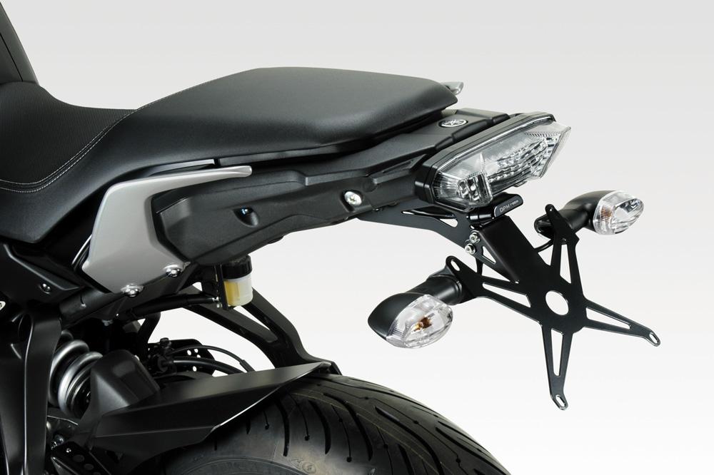 KIT TARGA  MOTO IN ALLUMINIO DE PRETTO MOTO PORTATARGA YAMAHA MT 07 TRACER 2017 /2019