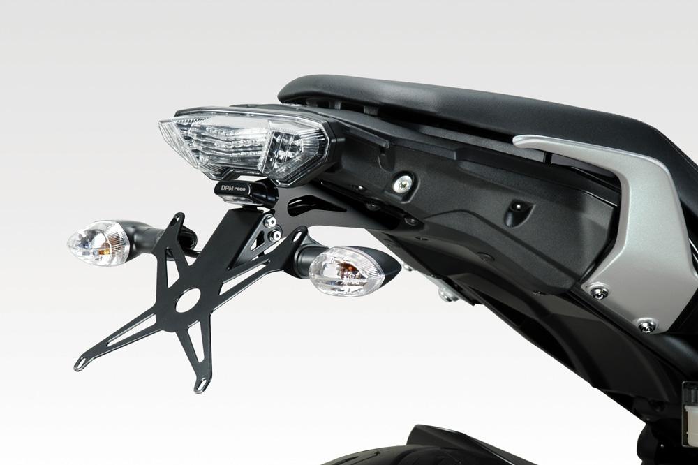 KIT TARGA  MOTO IN ALLUMINIO DE PRETTO MOTO PORTATARGA YAMAHA MT 07 TRACER 2017 /2019