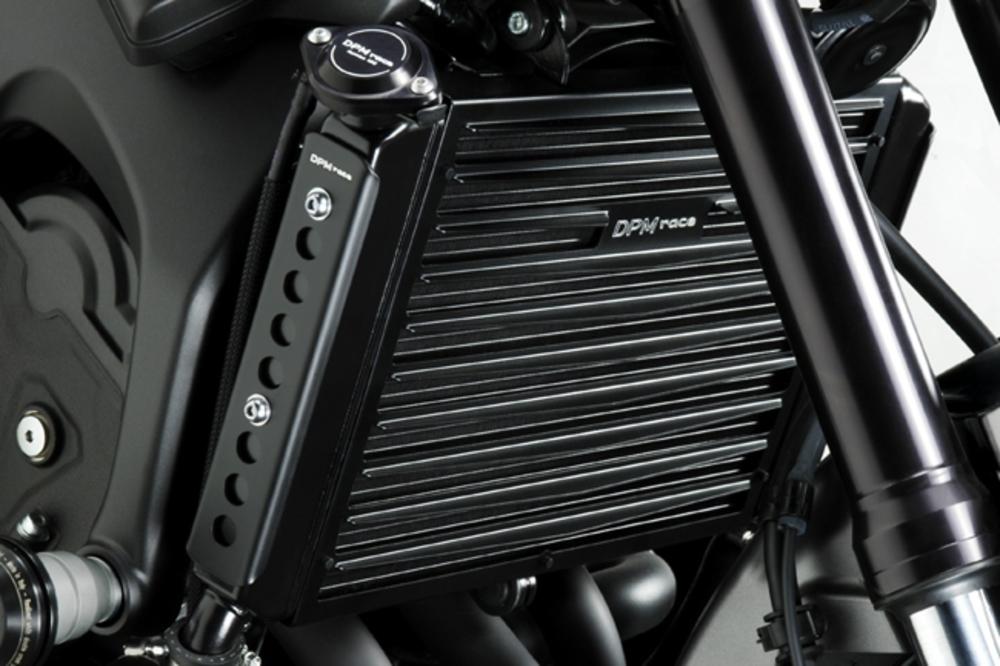 Copri  Radiatore Yamaha MT09-FZ09 2017/2019 De Pretto Moto WARRIOR Alluminio Taglio Laser Verniciato a Polvere