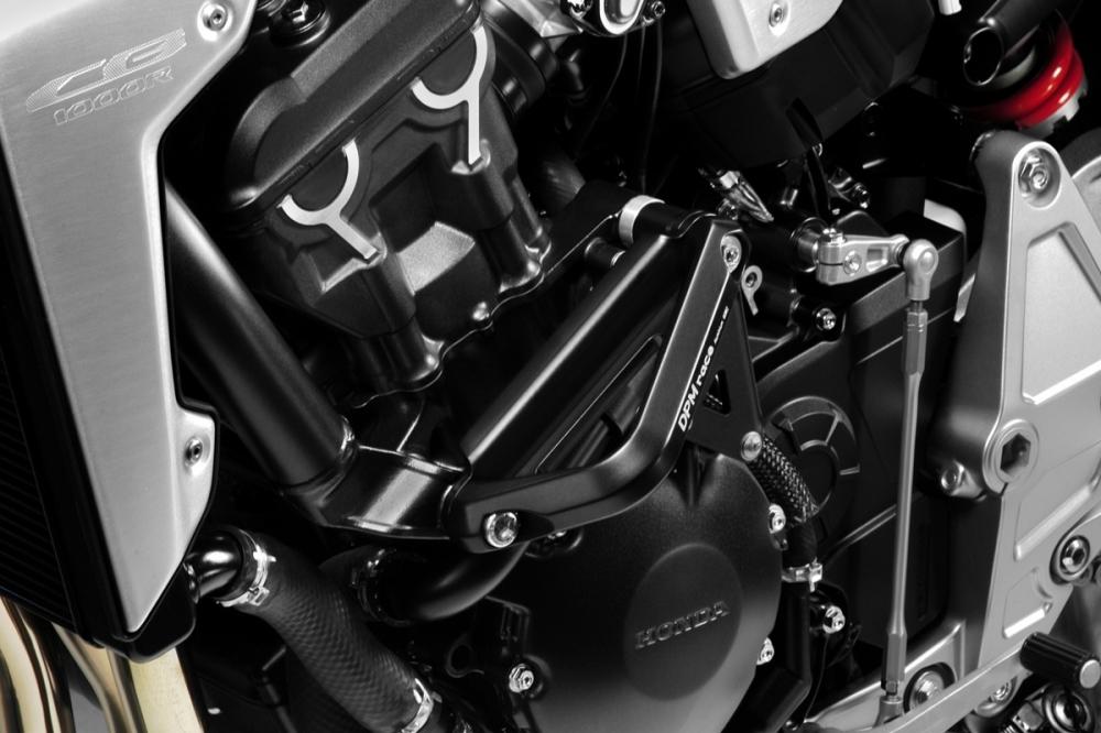 TAMPONI PARAMOTORE IN ALLUMINIO PER MOTO DE PRETTO MOTO honda CB 1000R 2018 /2020