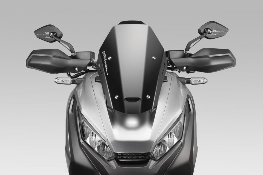 Cupolino Sportivo Honda XADV DE PRETTO MOTO EXENTIAL Alluminio Taglio Laser Verniciato a Polvere