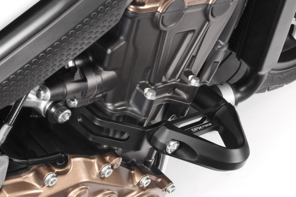 TAMPONI PARAMOTORE IN ALLUMINIO PER MOTO DE PRETTO MOTO HONDA CB 650F 2017/  2018