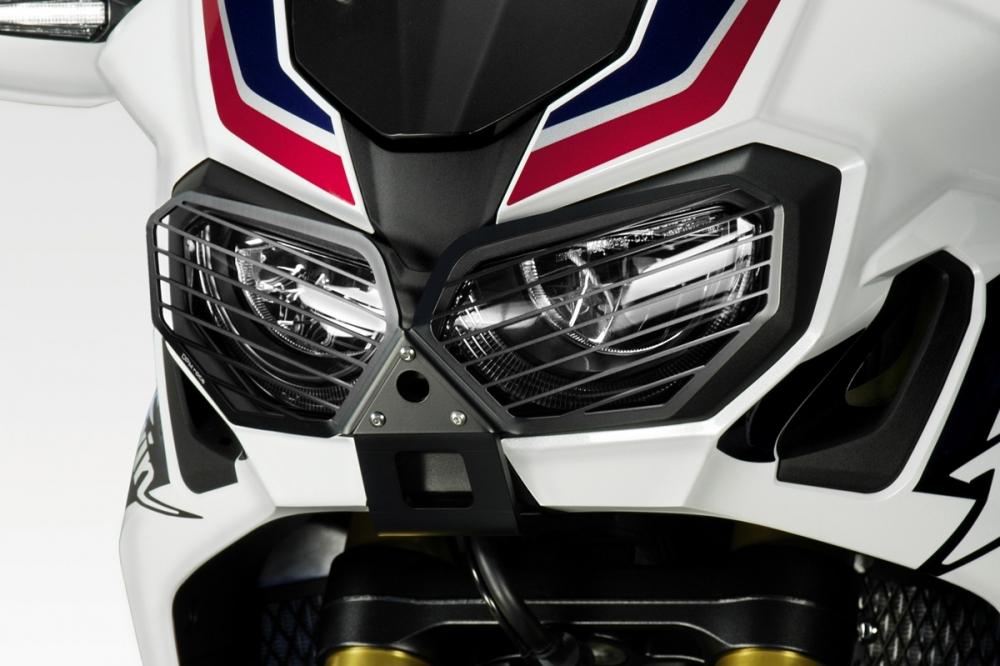 Protezione Griglia  Fari Honda CRF 1000 Africa Twin02016-2019 DE PRETTO MOTO PROTEZIONE GRIGLIA FARI