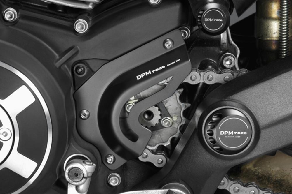 Coperchio Carter  Pignone Ducati Scrambler 400 up DE PRETTO MOTO DARKLIGHT