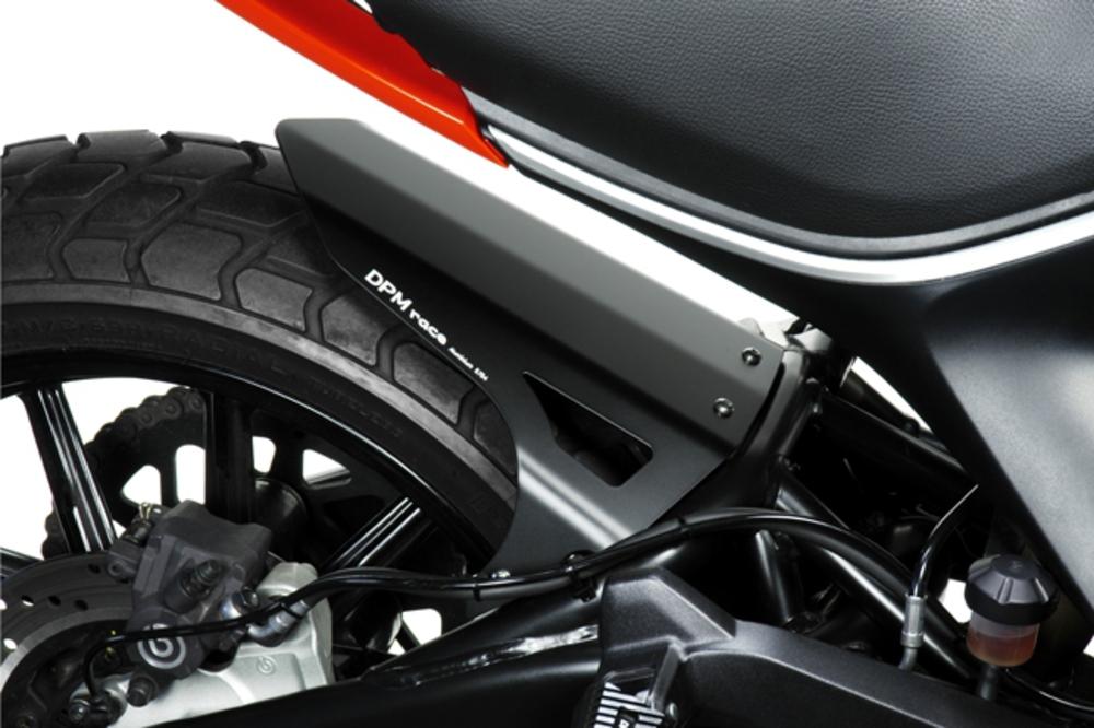 Copriruota in Alluminio per moto Ducati Scrambler 400 2016 up DE PRETTO MOTO Kit Copriruota Completo di paraspruzzi