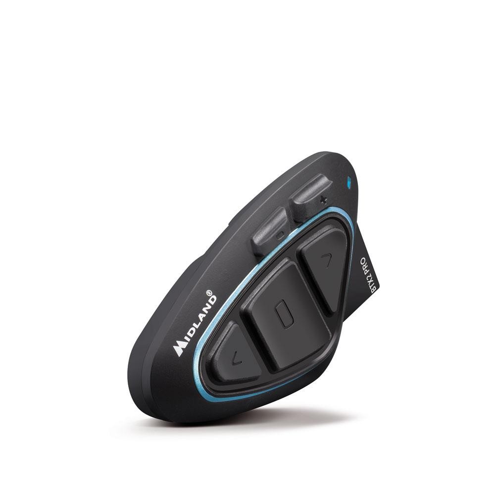 coppia Interfono per moto per tutti i tipi di casco midland BTX1  PRO S   TWIN PACK