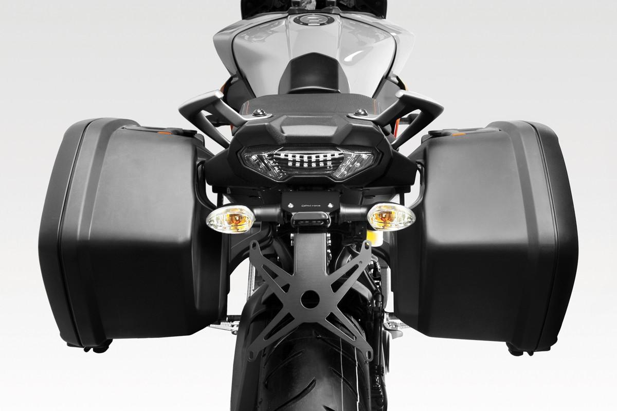 Kit Targa  Portatarga  Regolabile Per Moto Yamaha DE PRETTO MOTO MT09 TRACER 2018/2020