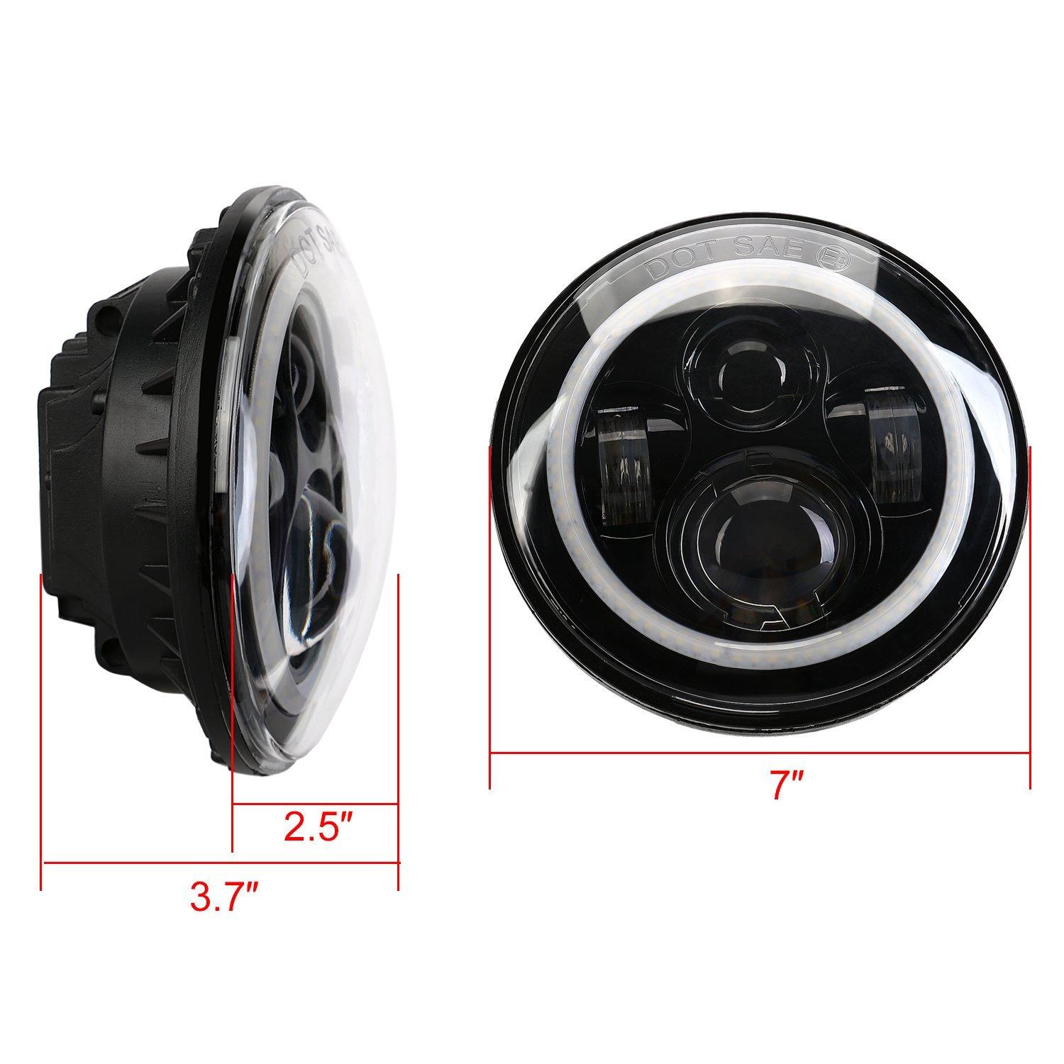 FARO A LED  SPECIALPARTS  FARO A LED 7 POLLICI