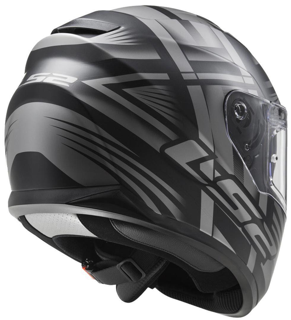Casco integrale per moto  con visiera interna per il sole  LS2 CASCO LS 2 FF320 STREM BANG