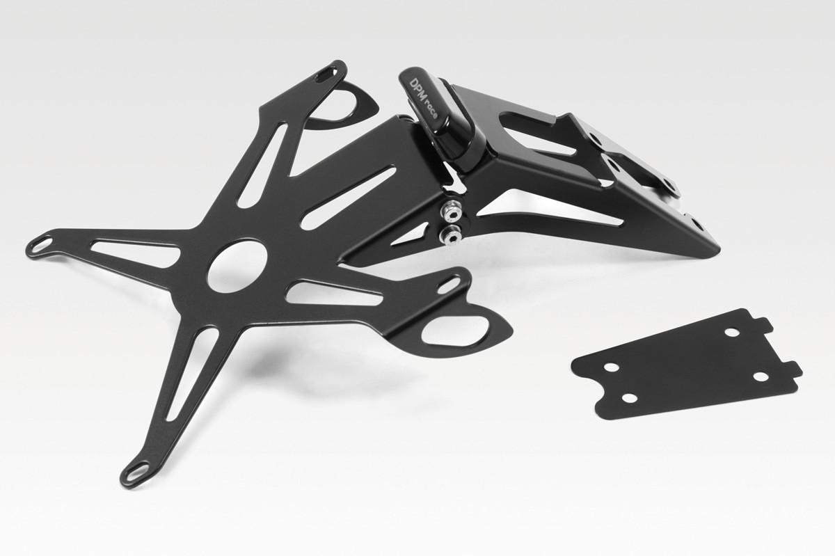 KIT TARGA COMPATIBILE CON I MODELLI 2019-2023 DE PRETTO MOTO Kit portatarga Acciaio Taglio Laser Verniciato a Polvere