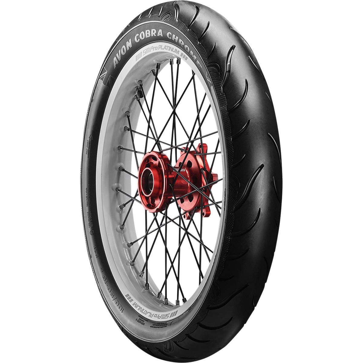 GOMMA PNEUMATICI COPERTONI MOTO AVON AV91 WW 100/90-19 57V TL