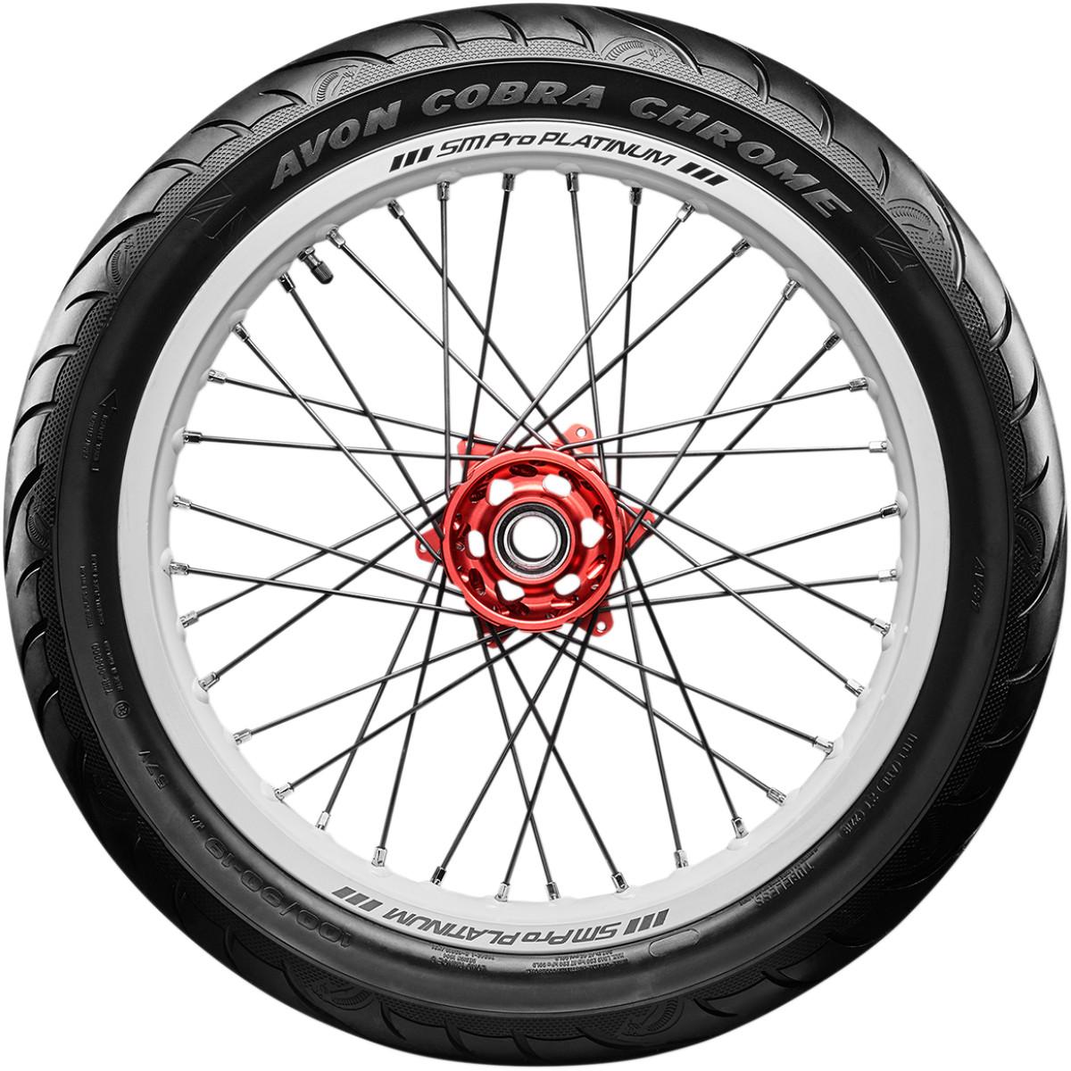 GOMMA PNEUMATICI COPERTONI MOTO AVON AV91 WW 100/90-19 57V TL
