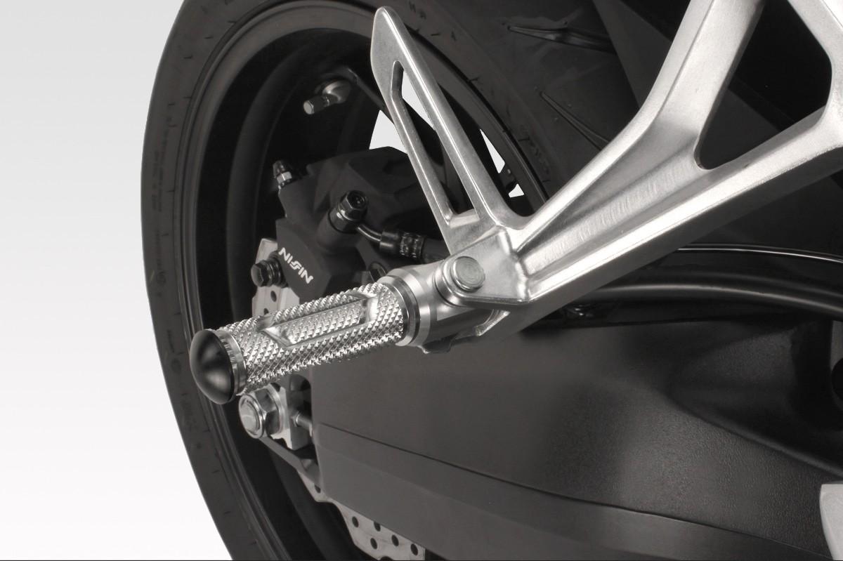 KIT Pedane Passeggero  Honda NC750S 2014-19 NC750X 2014-19 De Pretto Moto Alluminio Anodizzato Ricavato Dal Pieno