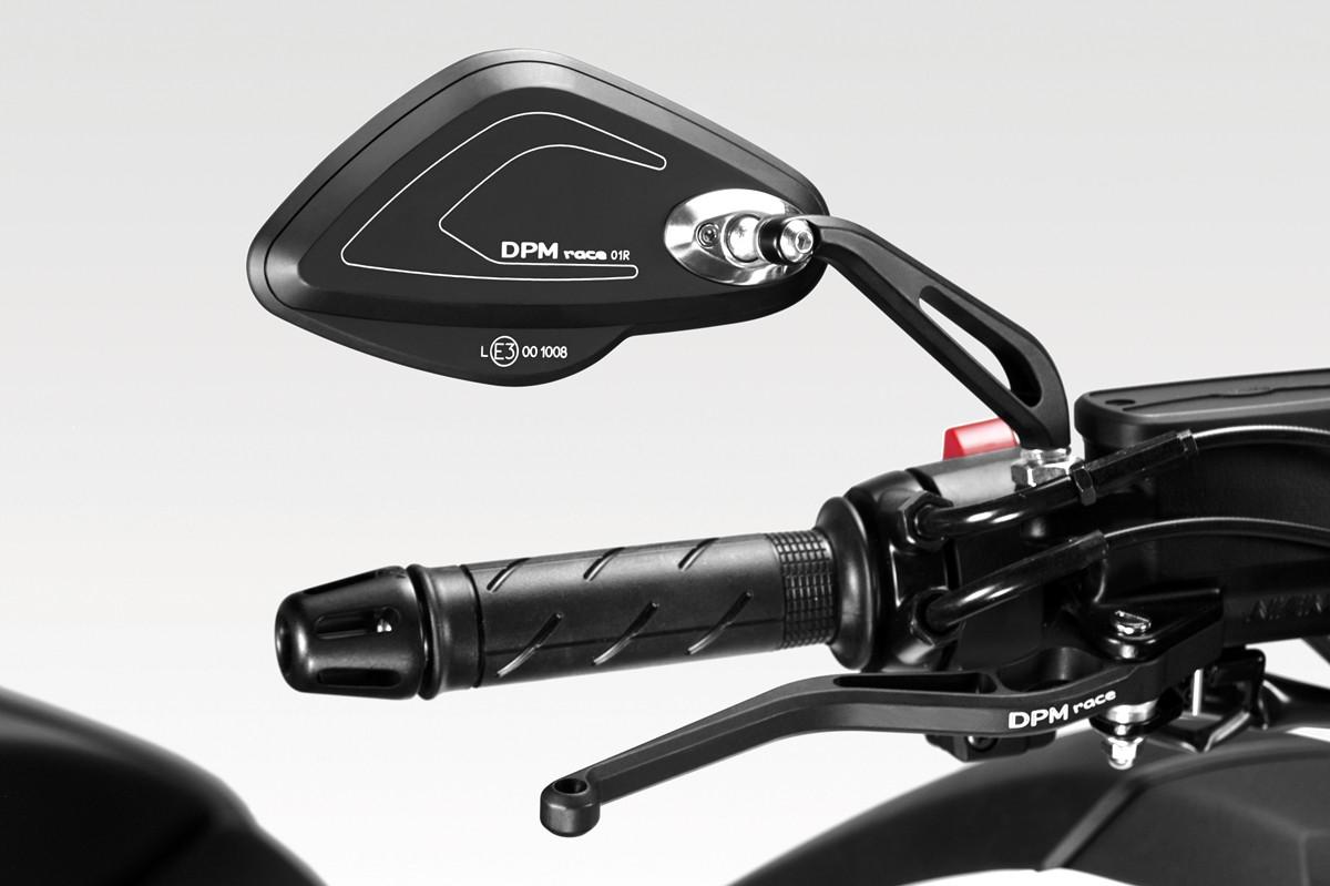 Specchietti  HONDA  NC750S 2014-19 NC750X 2014-19 De Pretto Moto POLICE Corti Allumino Anodizzato Ricavato Dal Pieno