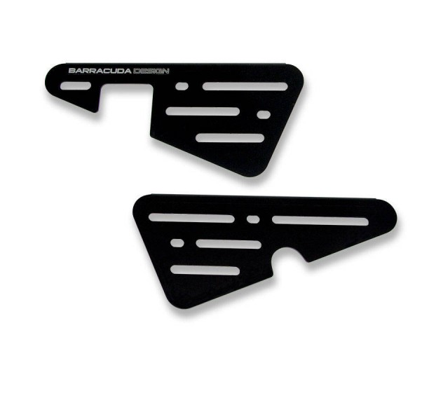 Kit Fianchetti Laterali Yamaha XSR 700 Barracuda Alluminio Anodizzato Nero