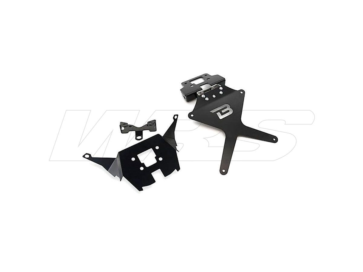 PORTATARGA  KIT TARGA REGOLABILE  PER MOTO  BARRACUDA  HONDA XADV 2017/2020