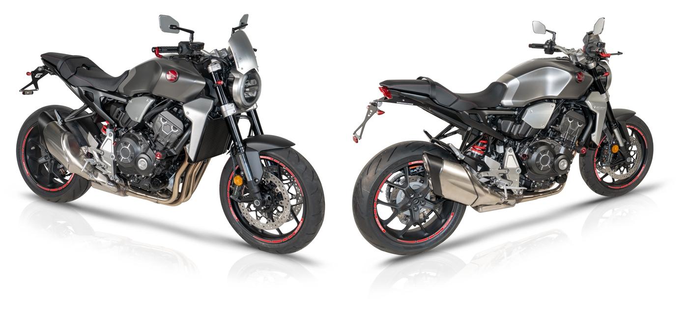 KIT TARGA PORTATARGA REGOLABILE PER MOTO  BARRACUDA  CB 1000R-2018-2020