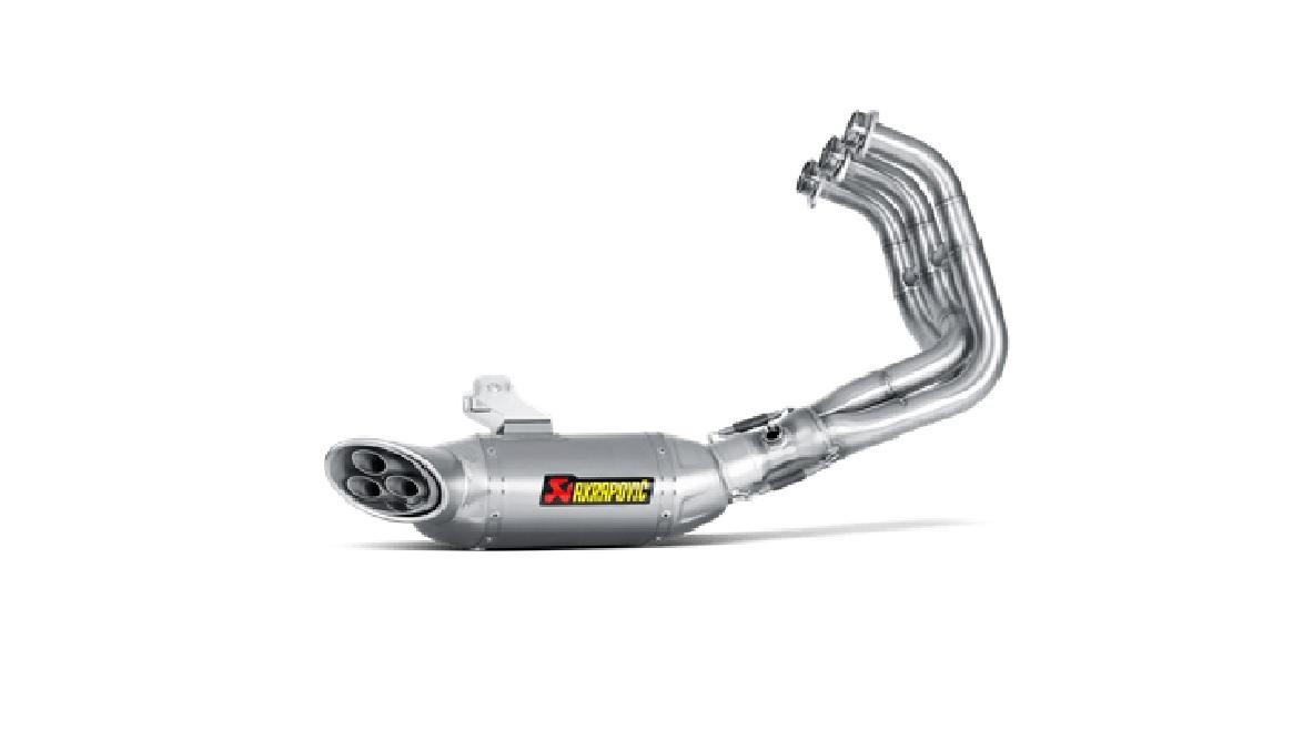 Scarico Completo Yamaha MT 09 FZ 09 Omologato inox Akrapovic Linea Racing materiali hi-tech
