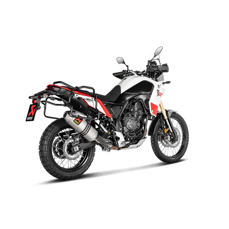Terminale Finale Scarico YAMAHA  Ténéré 700 Omologato Akrapovic Titanio Slip On