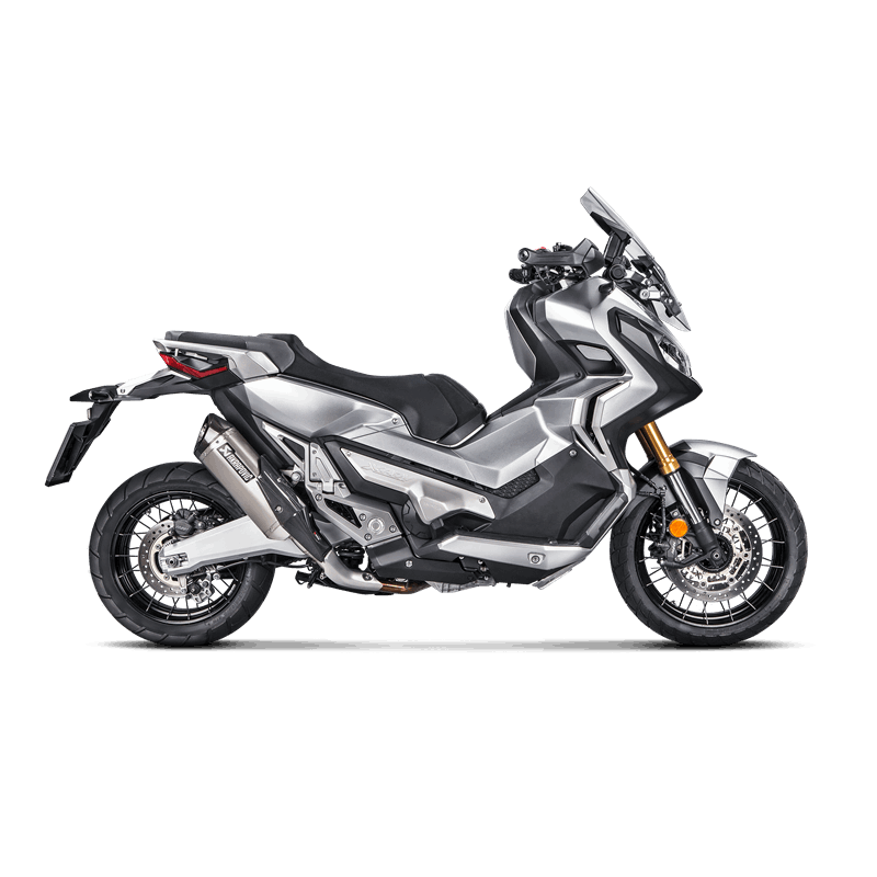 Terminale Finale Scarico Honda XADV Omologato Akrapovic Linea SLIP ON Titanio