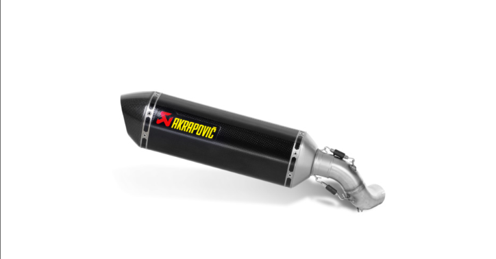 Terminale Finale Scarico Honda CB 1000 R Omologato Akrapovic Carbonio sistema SLIP-ON