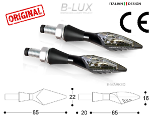 Frecce moto universali  a led omologata BARRACUDA X-LED B-LUX