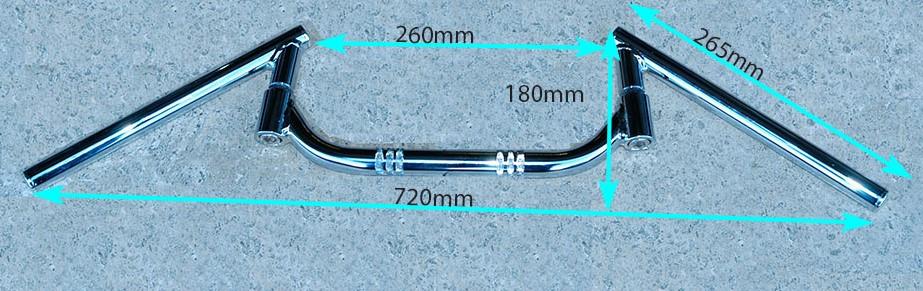 MANUBRIO CONDOR PLUS REGOLABILE   UNIVERSALE DA 22 mm GENERICO Condor plus
