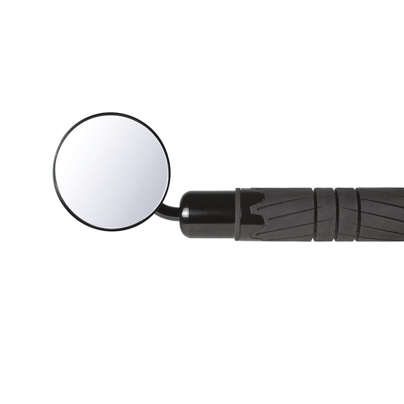 Specchio da Manubrio Universale  Chaft Alluminio Reversibile Colore Nero Non Omologato