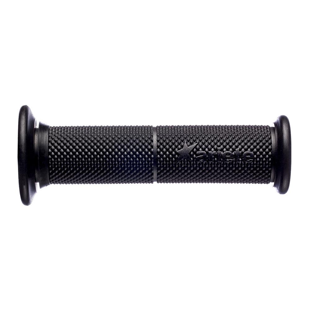 Manopole per manubri da Diametro 22 mm 7/8 pollici, estremità aperte Ariete Grips Road Standard Super Soft