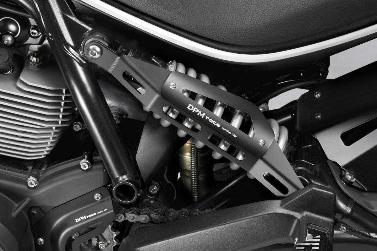 Cover Sospensione Posteriore De Pretto Moto Alluminio Taglio Laser Verniciato a Polvere