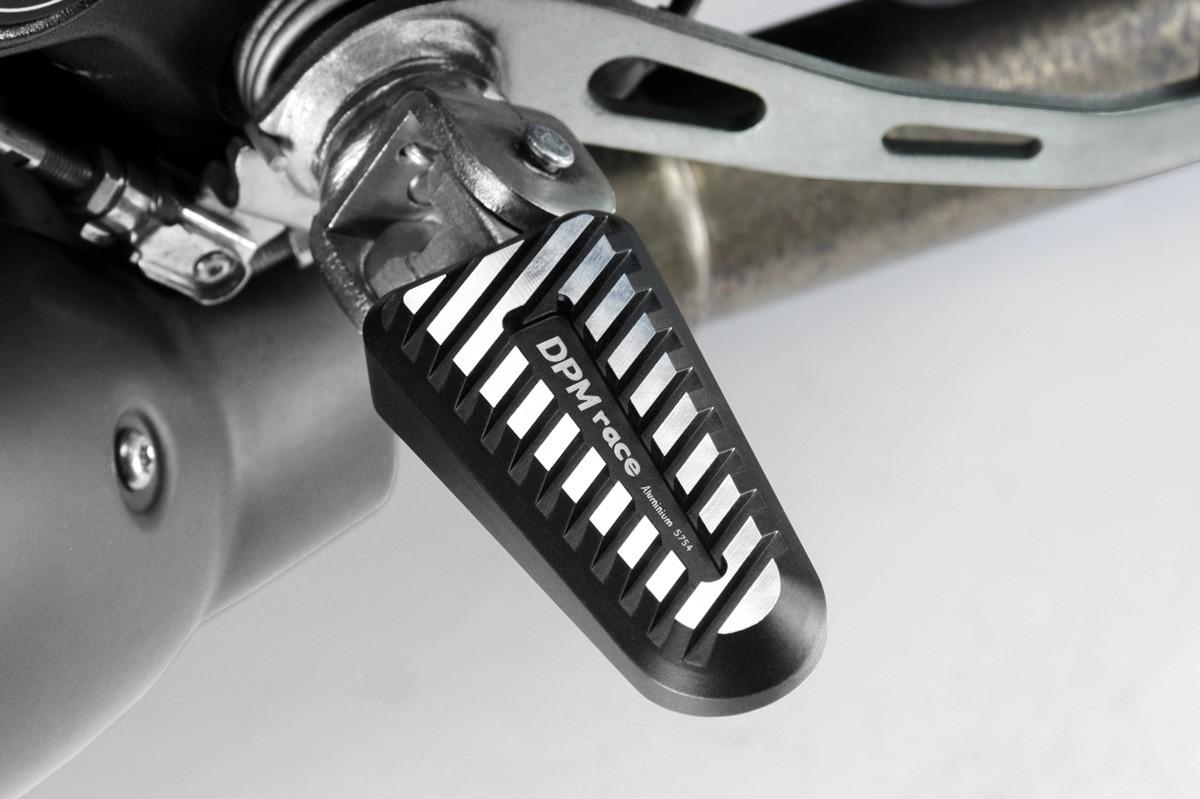Covers Pedane Ducati Scrambler 800 2015 De Pretto Moto DARKLIGHT Anodizzato Ricavato dal Pieno
