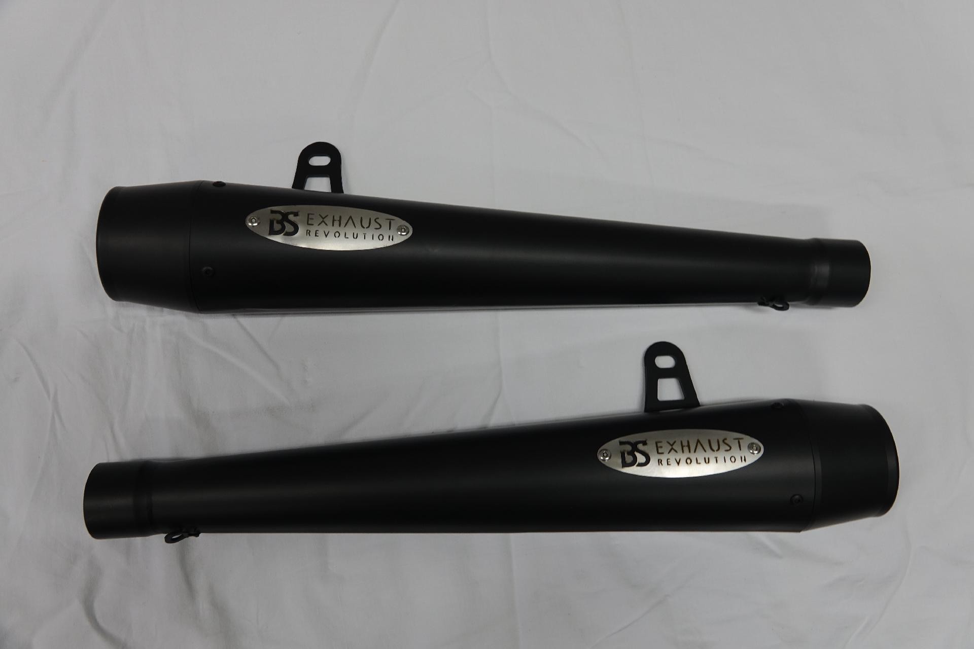 TERMINALI SCARICO COMPLETO DI COLLETORI  OMOLOGATO  ROYAL ENFIELD  650 INTERCEPTOR 2IN 2 BS EXHAUST ROYAL ENFIELD  650 INTERCEPTOR CONTINENTAL GT