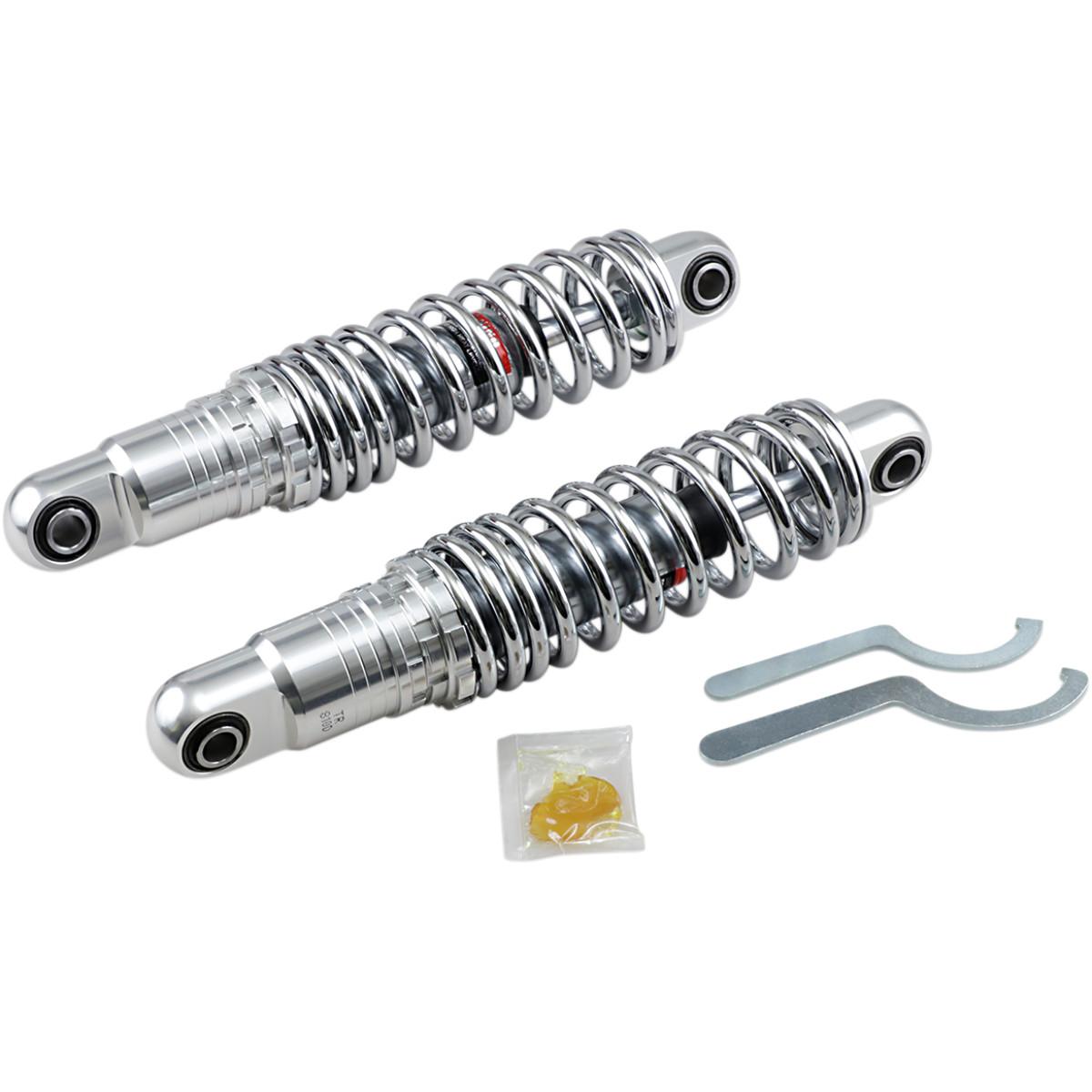 ammortizzatori posteriore  harley davdson 305mm  12" CROMATI drag specialts FLHT/FLHR/FLHX/FLTR 99/2020