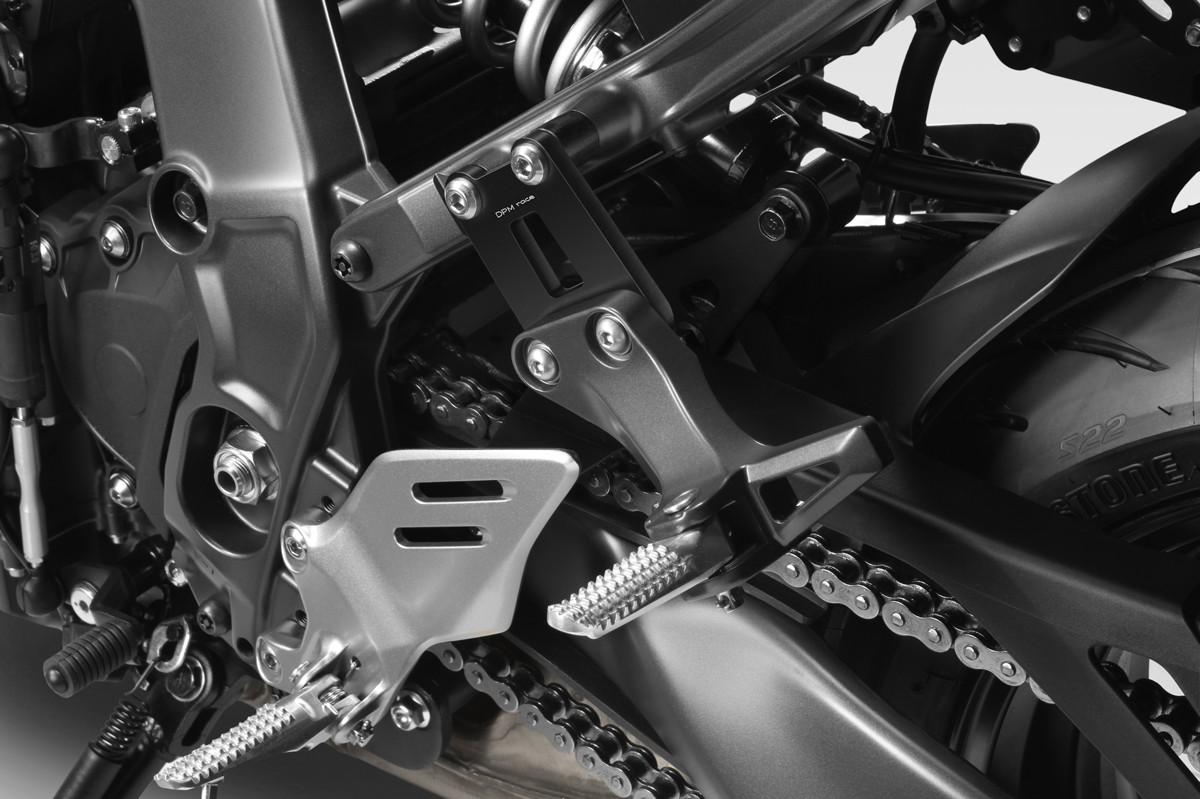 Kit supporti pedane passeggero DPM RACE YAMAHA MT 09/2021   FZ09/2021